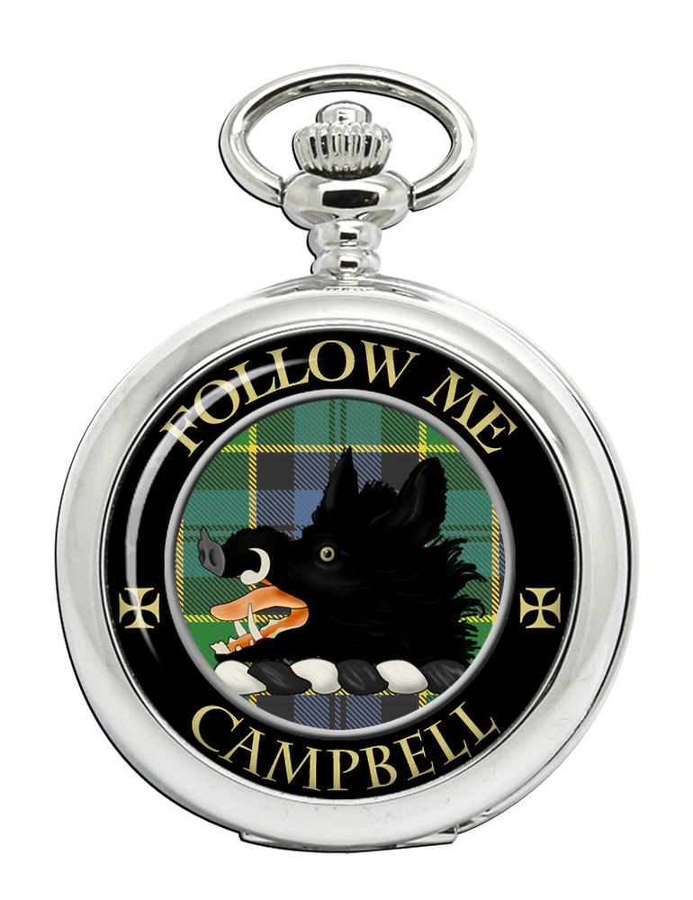 Campbell of Breadalbane Scottish Clan Pocket Watch