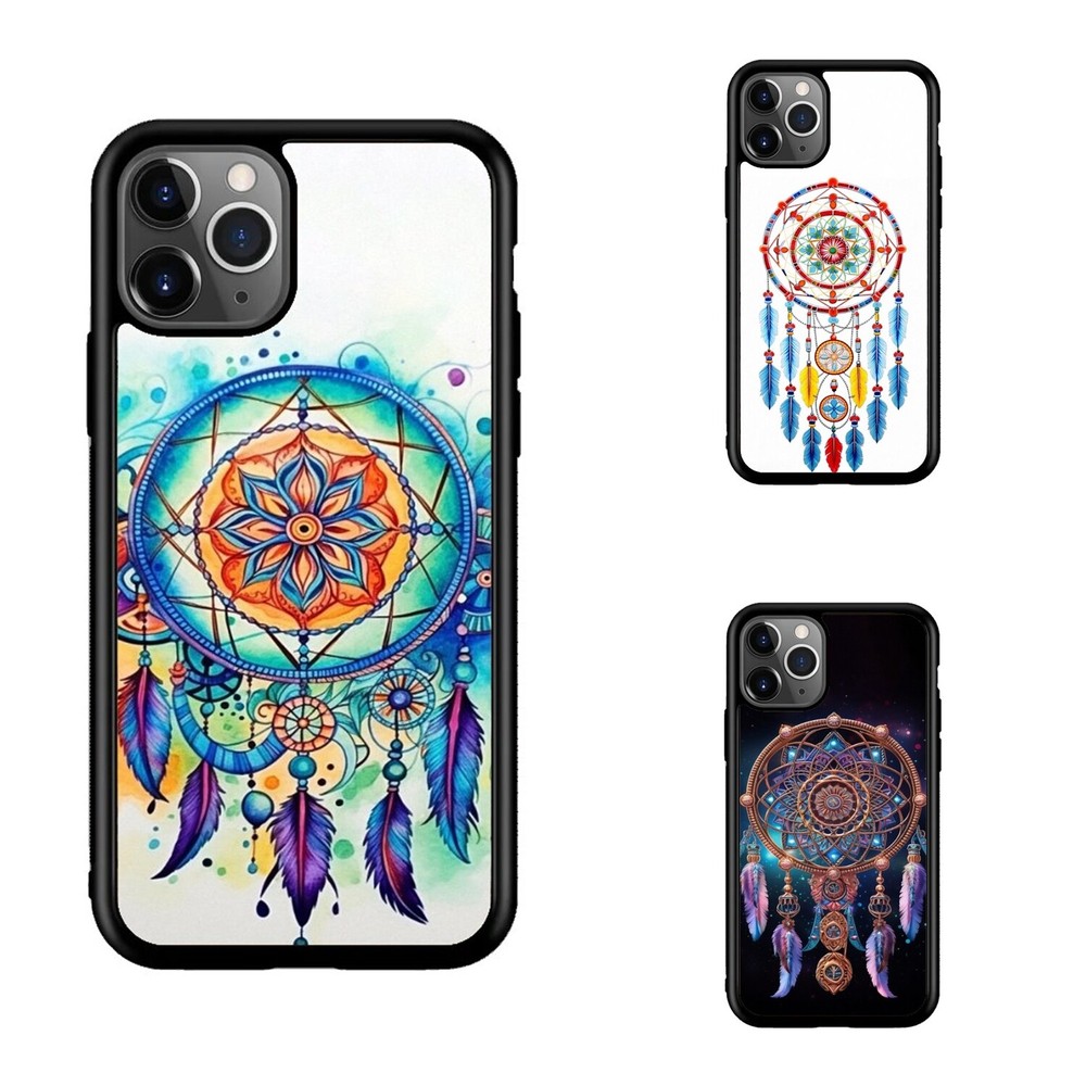 Field Case Rainbow mandala Dreamcatcher For Apple iPhone Samsung Galaxy Motorola