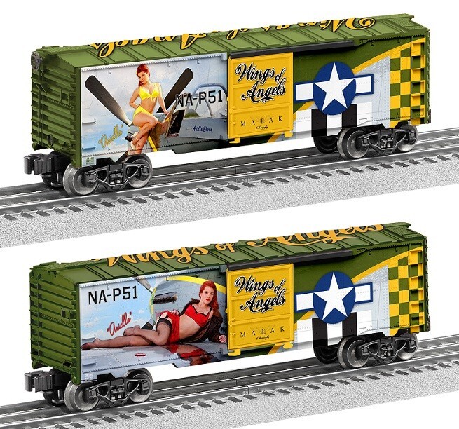 Lionel 2338140 Wings of Angels Ariella Boxcar Train Set