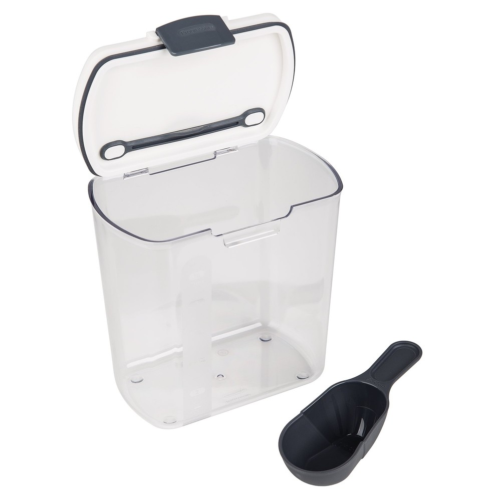 PrepWorks 2.5-Quart Clear Grain Storage Container with Hinged Lid