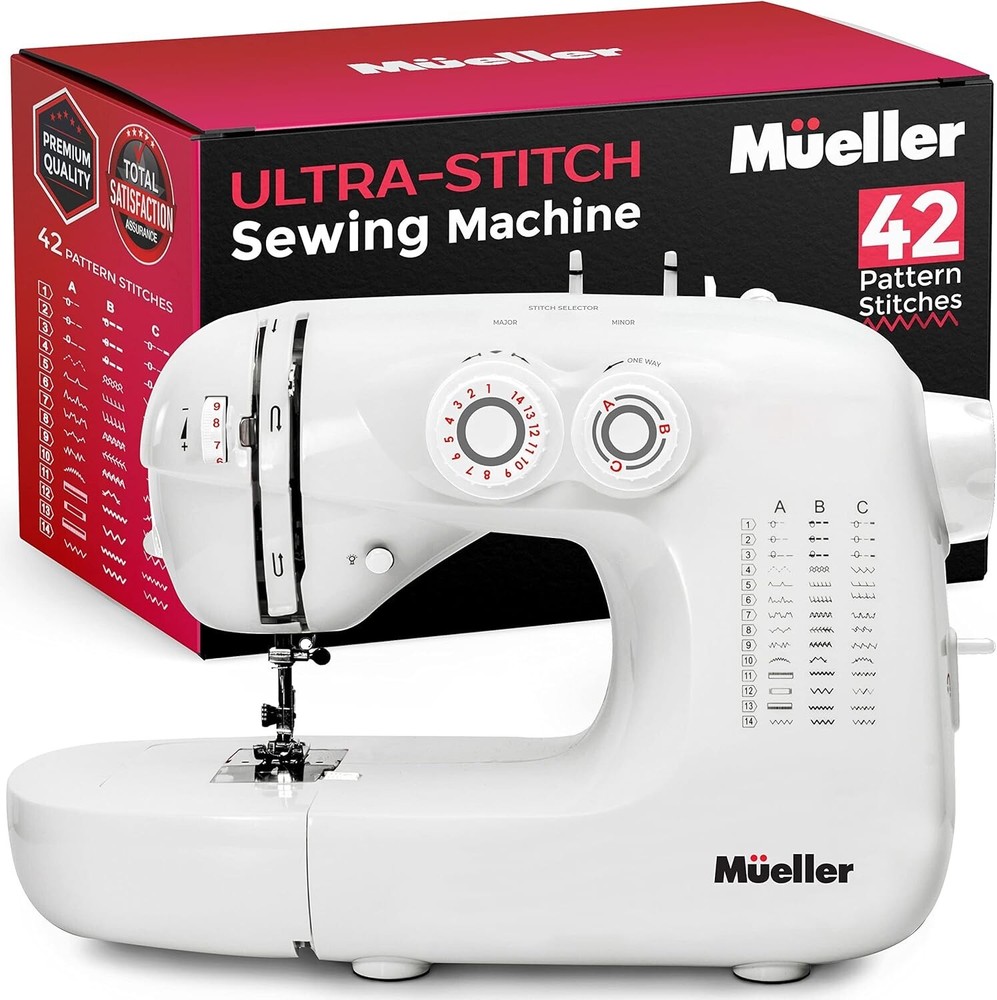 Mueller Portable Electric Sewing Machine Crafting Mending Machine 110 Stiches