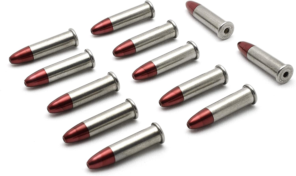 22 LR Steel Snap Caps Dummy Rounds