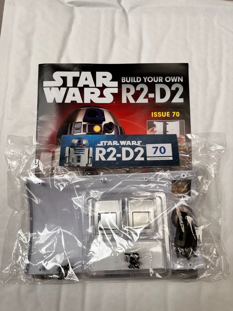 1:2 SCALE FANHOME STAR WARS BUILD YOUR OWN R2-D2 ISSUE 70 COMPLETE WITH PART