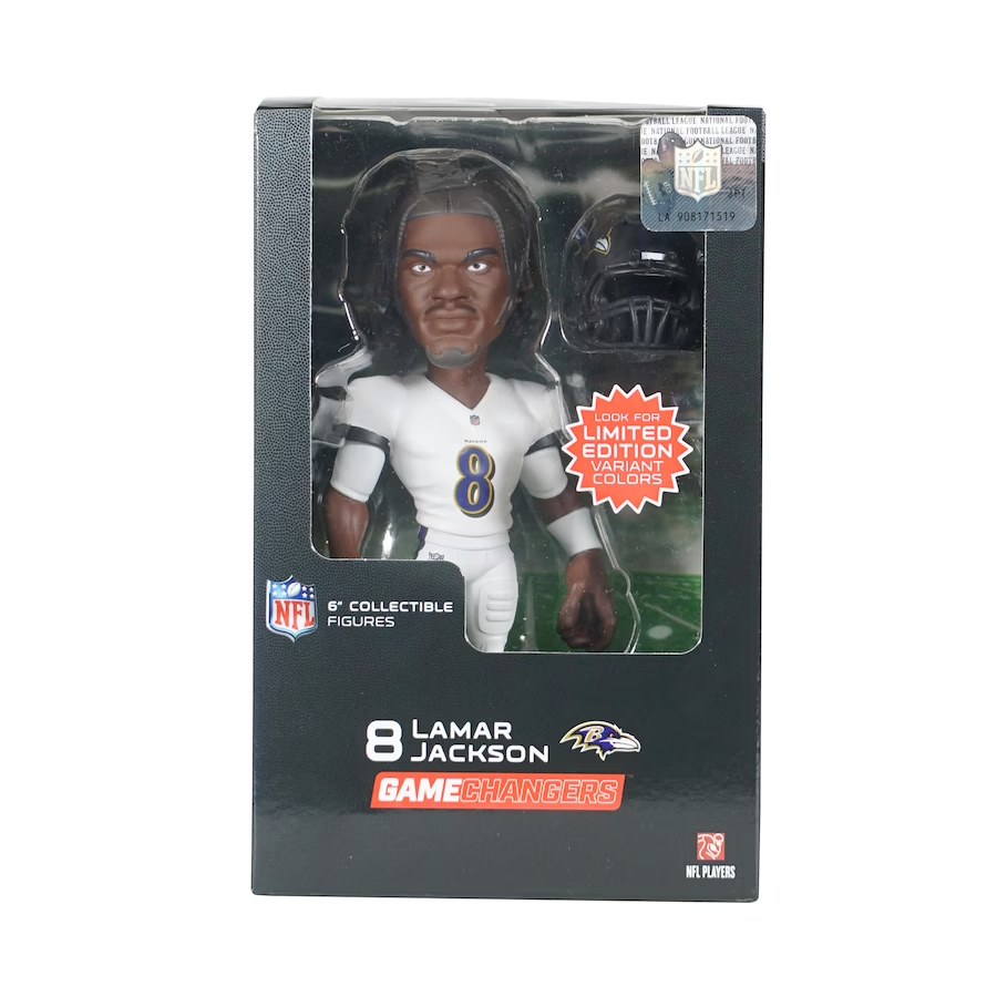 LAMAR JACKSON BALTIMORE RAVENS NFL GAME CHANGERS 6