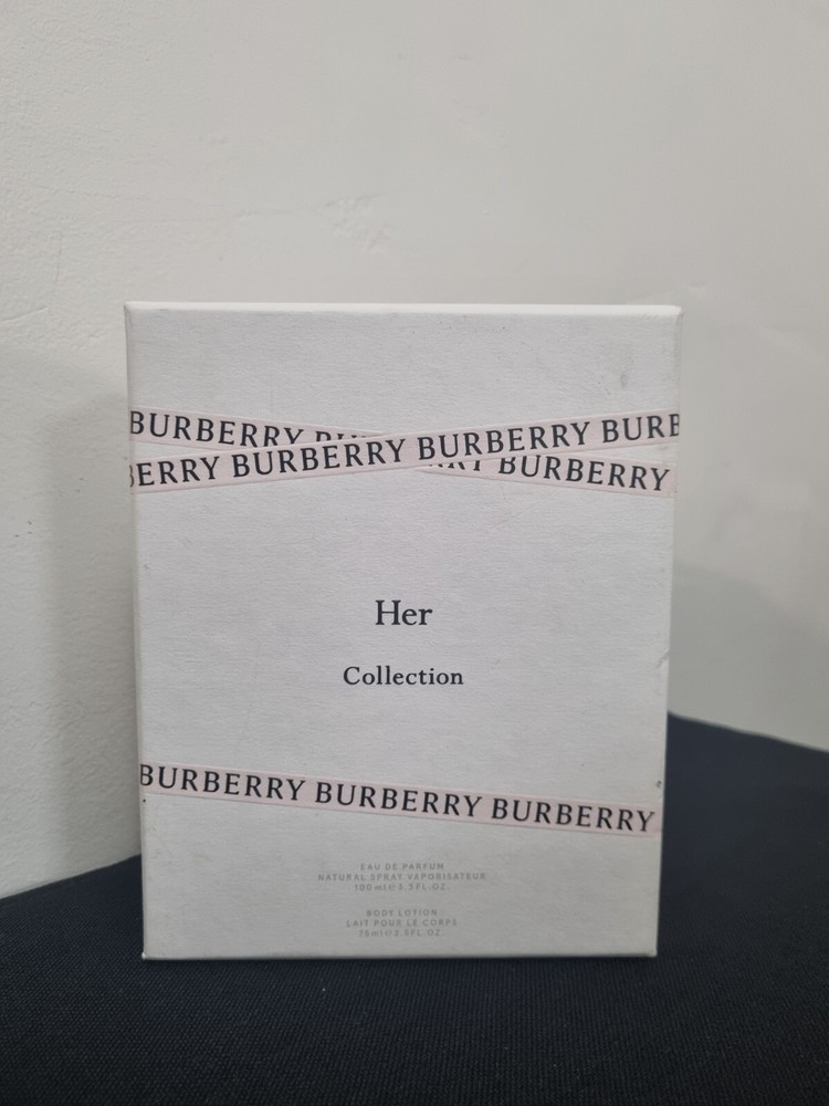 Burberry Her Eau De Parfum 2-Pcs Gift Set  / Opened, Never Used With Box