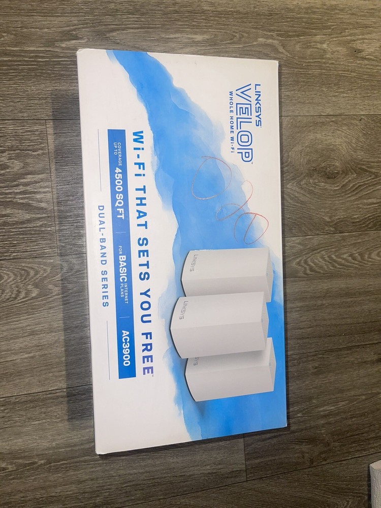 🆕AC3900!🛜Linksys Velop Dual Band Intelligent Mesh WiFi System Dual-Band Series