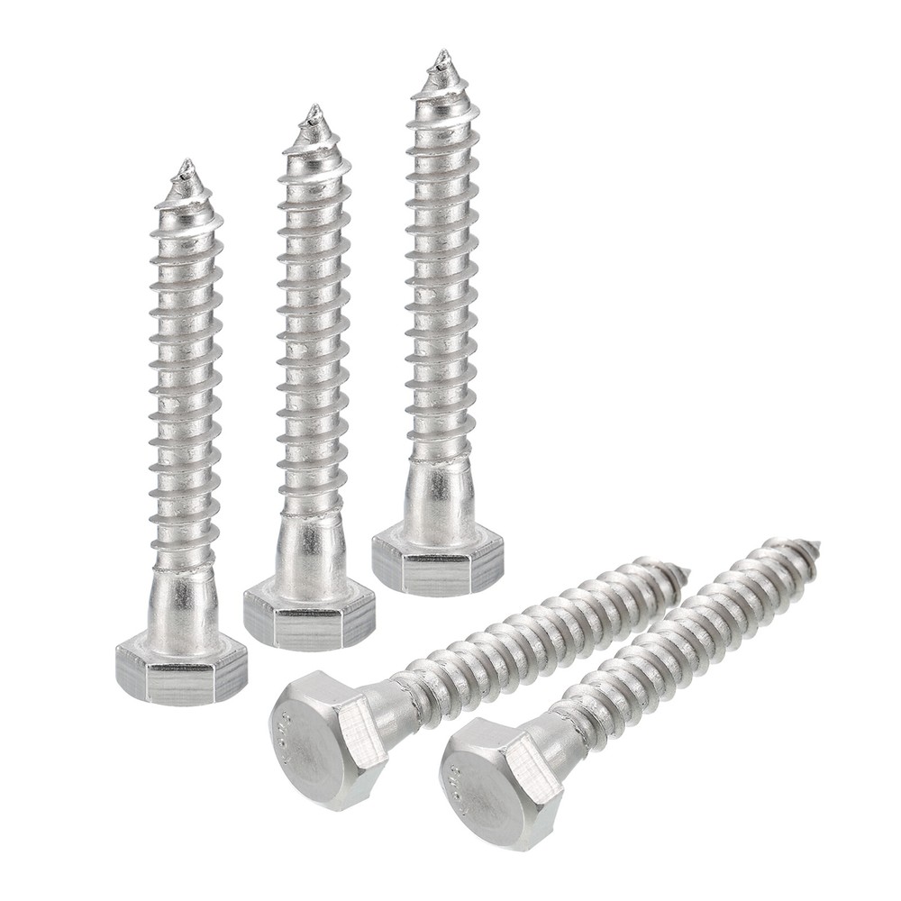 Hex Head Lag Screws Bolts, 20pcs 5/16