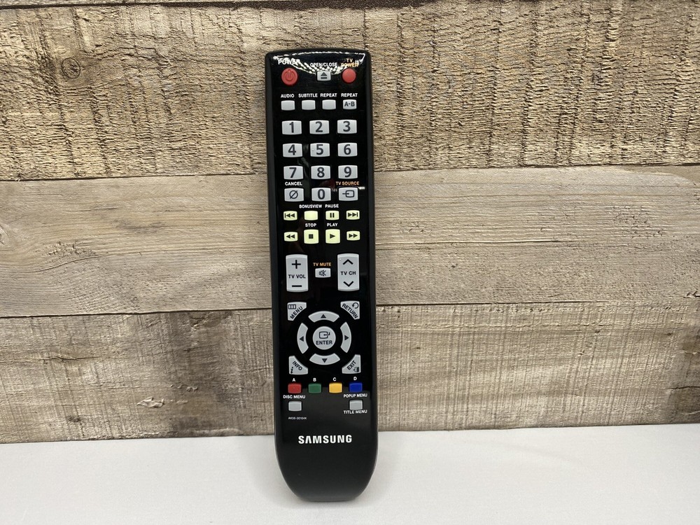 Samsung Replacement Remote for Select Samsung Blu-Ray Disc Players - AK59-00104K