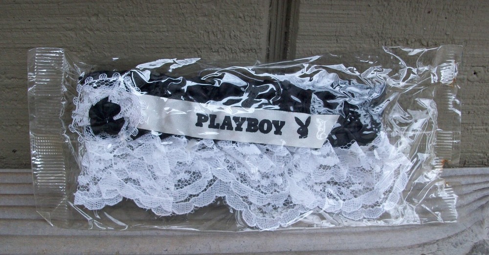 VINTAGE PLAYBOY BUNNY Lace Garter Belt Air Freshener Car Truck Auto Boat SEALED