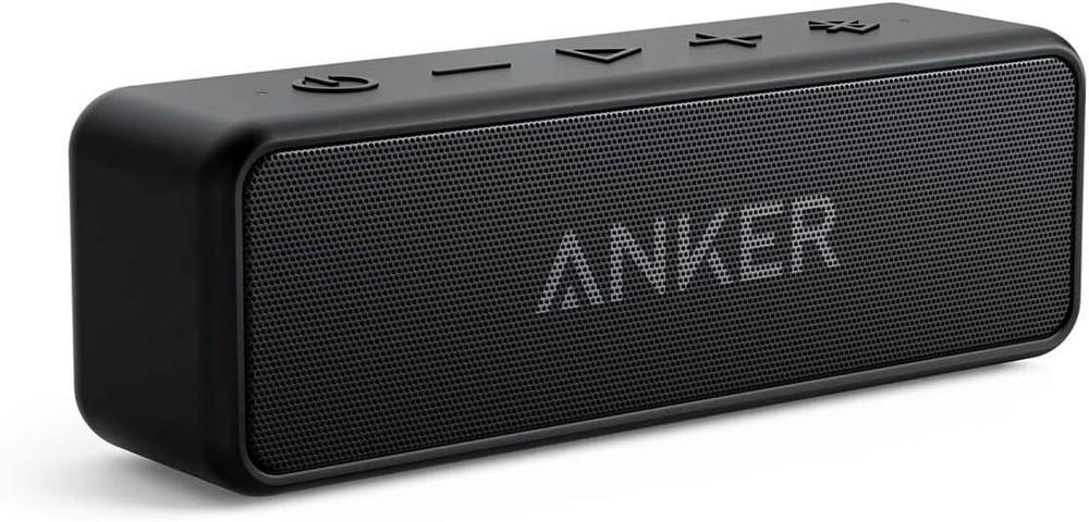 Anker Soundcore 2 Portable Bluetooth Speaker with 24H Playtime in Black