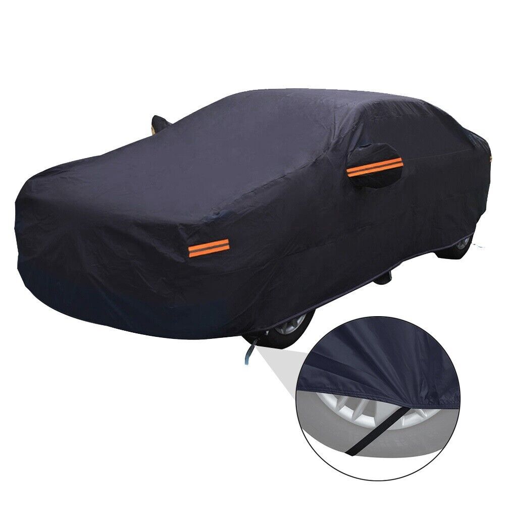Waterproof Heavy Duty Full Car Cover Universal Fit Sedan SUV 186