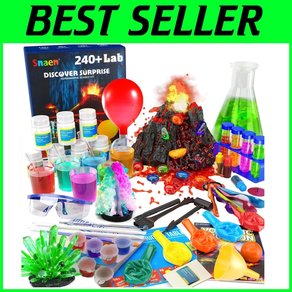Science Experiment Kit for Boys & Girls, 240+ Labs