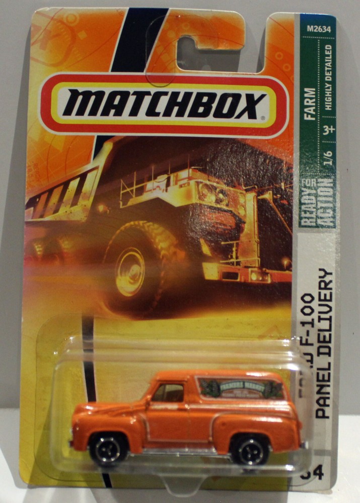 Matchbox 1955 F100 Ford Panel truck Farmers Market Mint