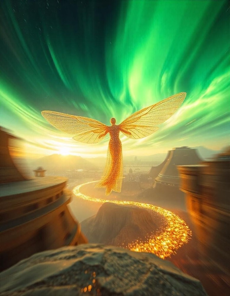 AI Art Digital Wallpaper Background for Desktop & Mobile Display