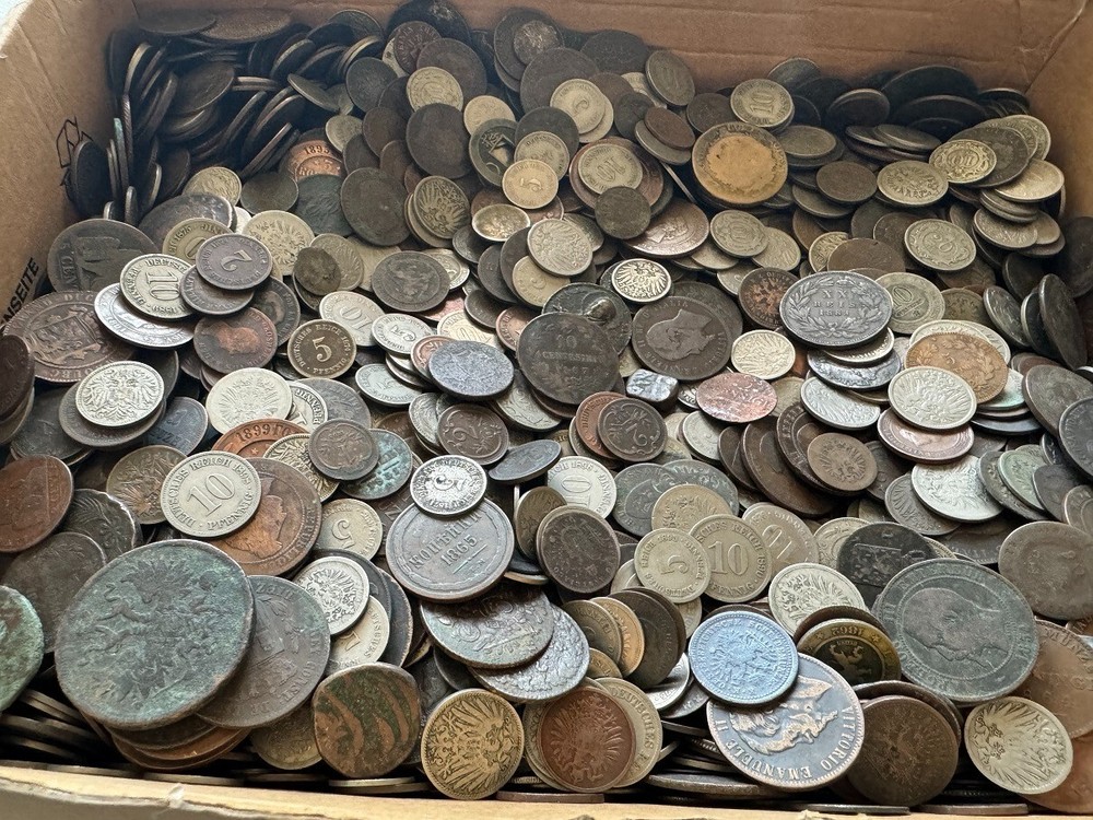 (1) 1800s OLD WORLD COIN from Estate - Worldwide Foreign Antique Coin Lot