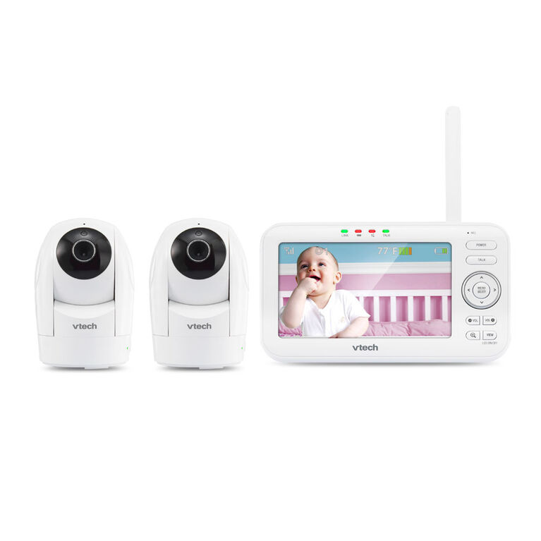 VTech 2 Camera Baby Monitor with 5