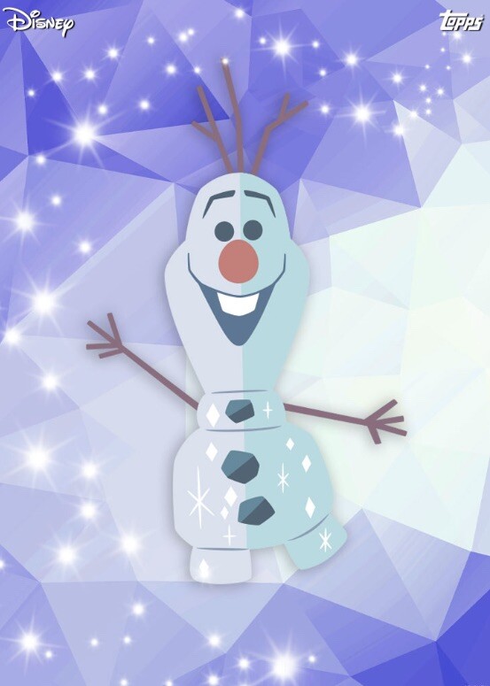 [DIGITAL CARD] Topps Disney - Olaf - Frozen 2 - Nordic Style - Purple Variant
