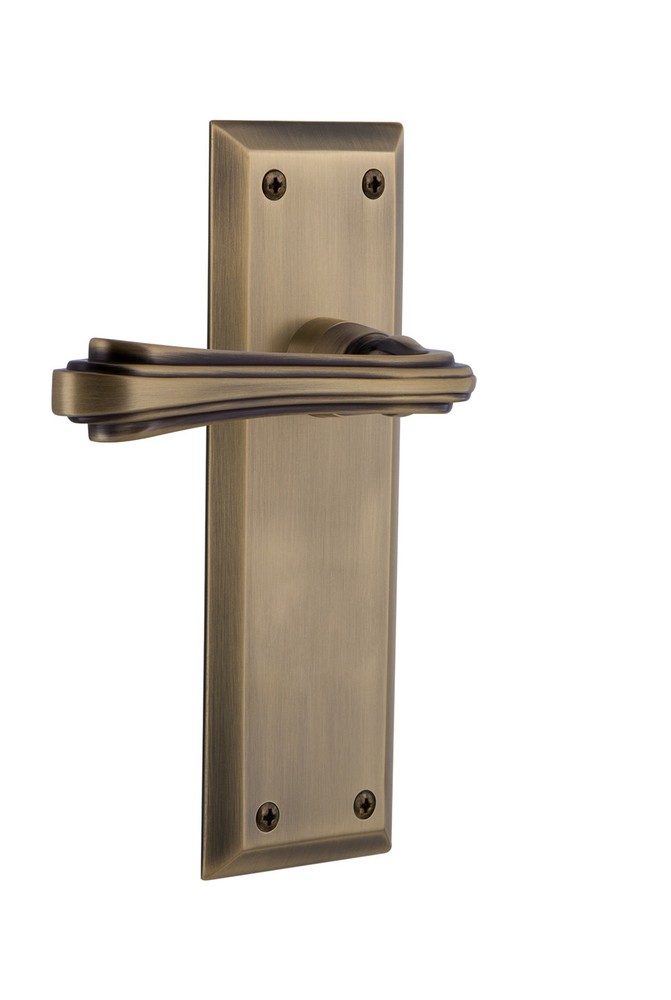 Nostalgic Warehouse NYKFLR_PRV_238_NK Fleur Privacy Door Lever