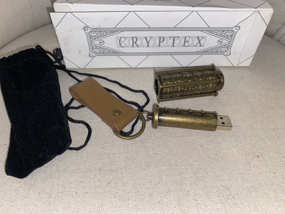 Secure 15GB Cryptex Password-Protected USB Flash Drive-image