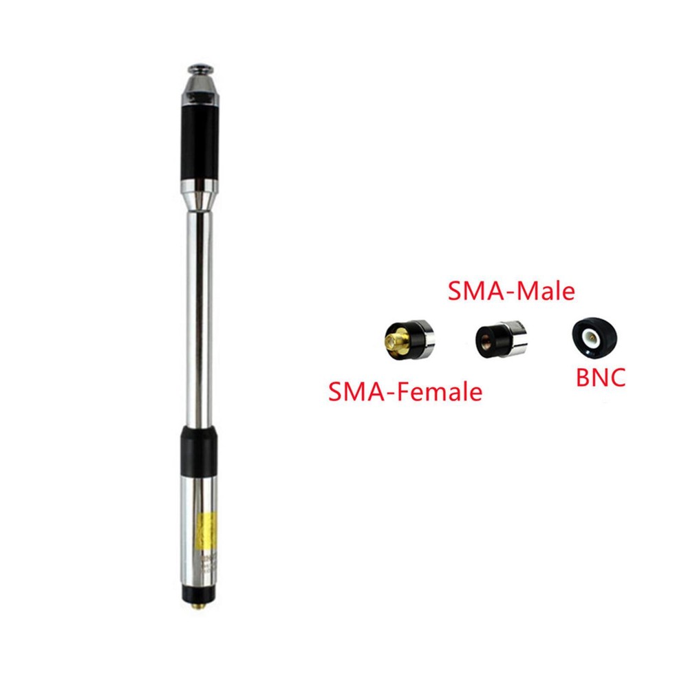 144MHz/430MHz SMA-F/SMA-M/BNC Handheld Radio Antenna For Icom HYT For Kenwood