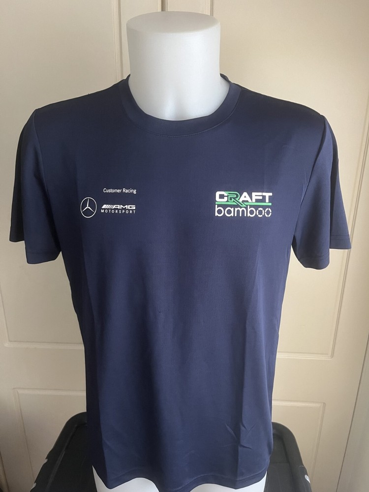 Craft Bamboo Mercedes AMG Racing Team 2024 Mens Large T-Shirt-image