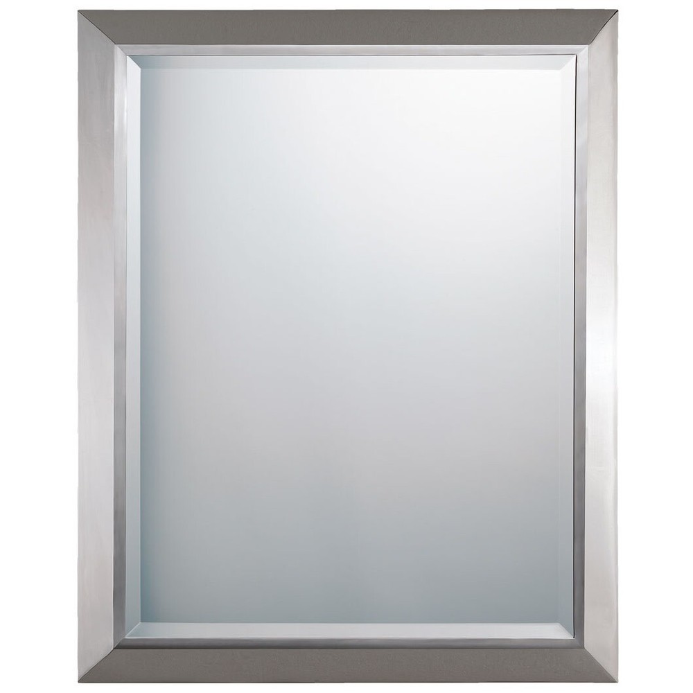 Kichler 41011 Chrome Signature Rectangle Beveled Framed Mirror
