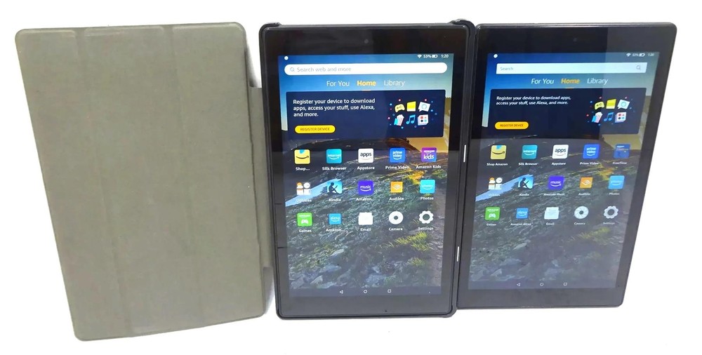 Lot 2 Amazon Fire HD 10 7th Gen Kids Edition 32GB Wi-Fi 7