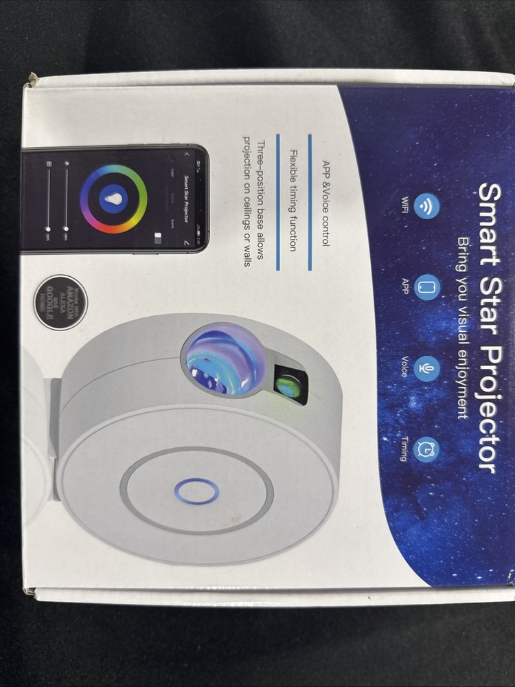 Smart Star Projector APP, Wifi and Voice Controlled Free Shipping-image