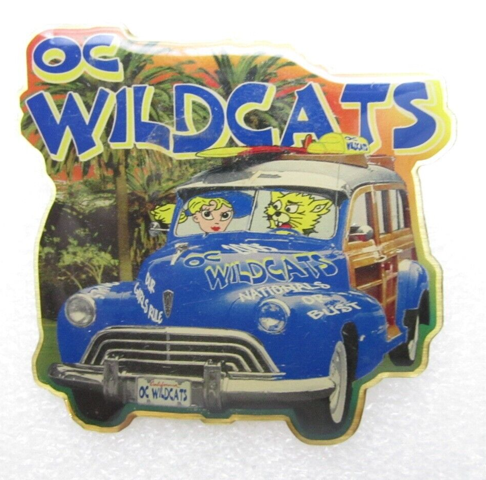 OC Wildcats Little League Baseball Nationals or Bust Lapel Pin (C451)