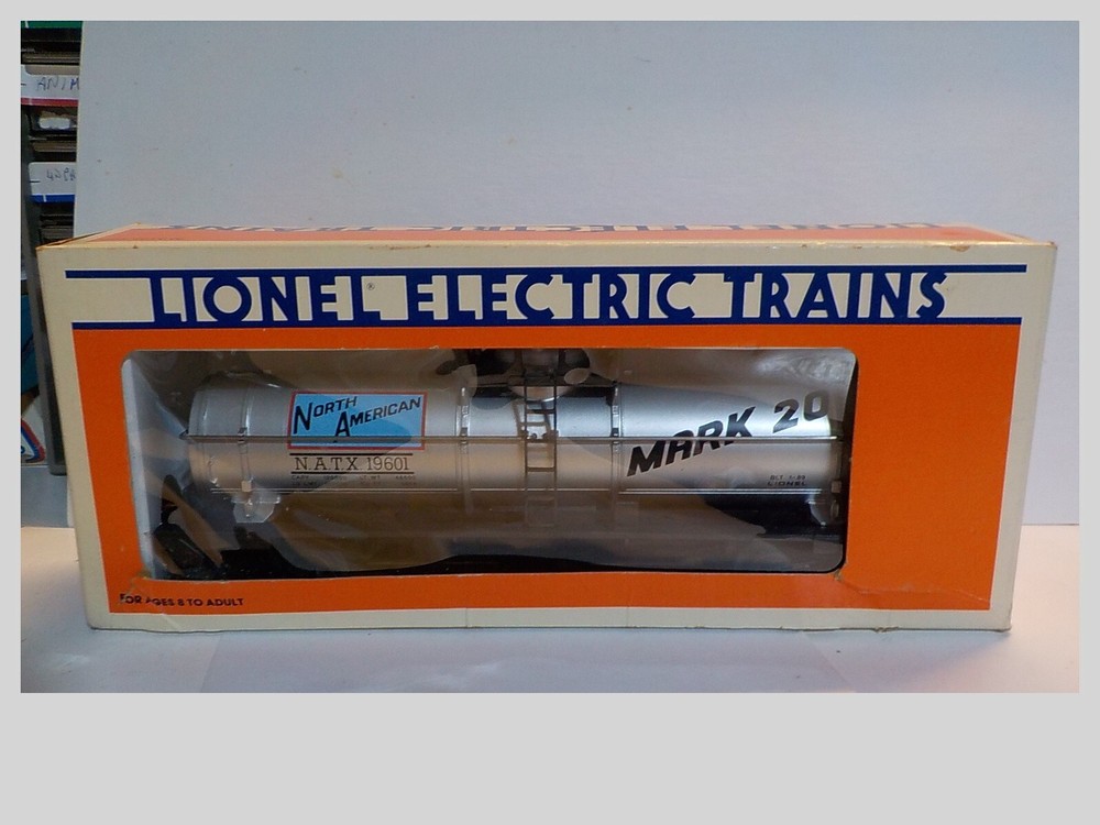 O-GAUGE LIONEL NORTH AMERICAN SINGLE DOME TANK CAR #6-19601!