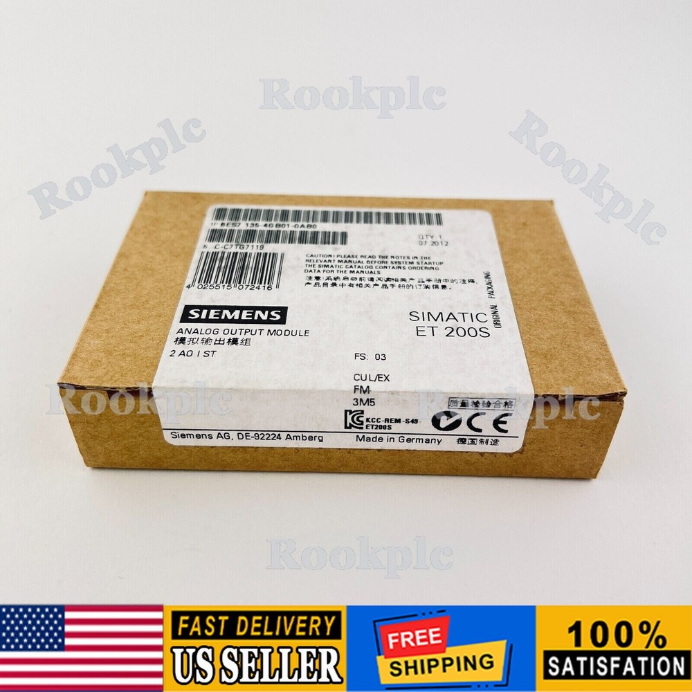New Siemens Electronics module for ET200S 6ES7135-4GB01-0AB0 6ES7 135-4GB01-0AB0