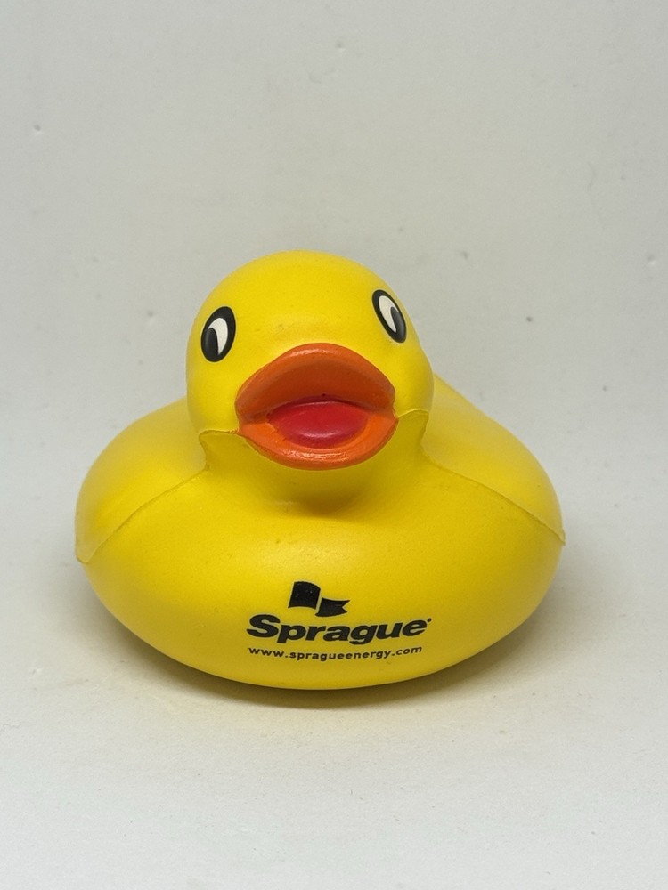 Sprague Energy Duck Stress Relief Toy 3.25 Inch Rubber Duck for Anxiety Relief
