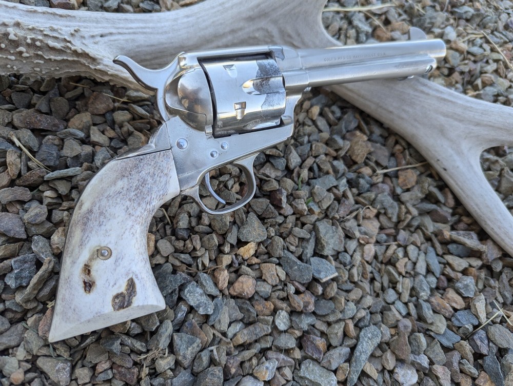 Colt SAA Grips Elk Antler Stag 1st Gen 2nd Gen 3rd Gen Custom Handmade in USA
