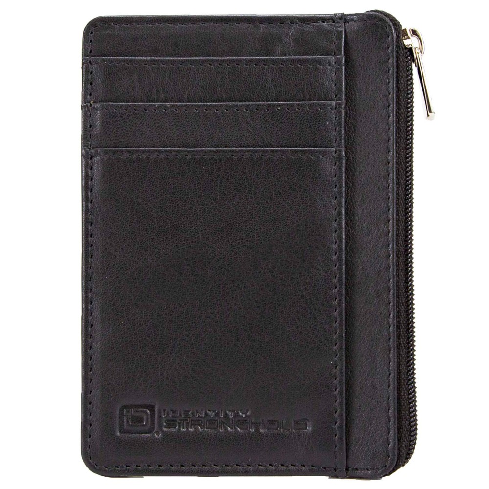 Slim RFID Blocking Front Pocket Minimalist Leather Wallet