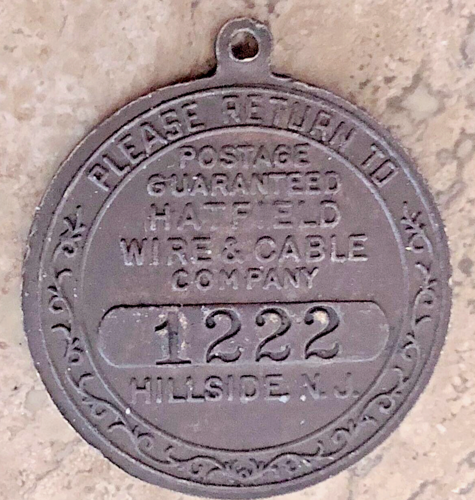 VTG Customer Key Fob: Hatfield Wire and Cable Co. w/ Liberty Bell Freedom Image-image