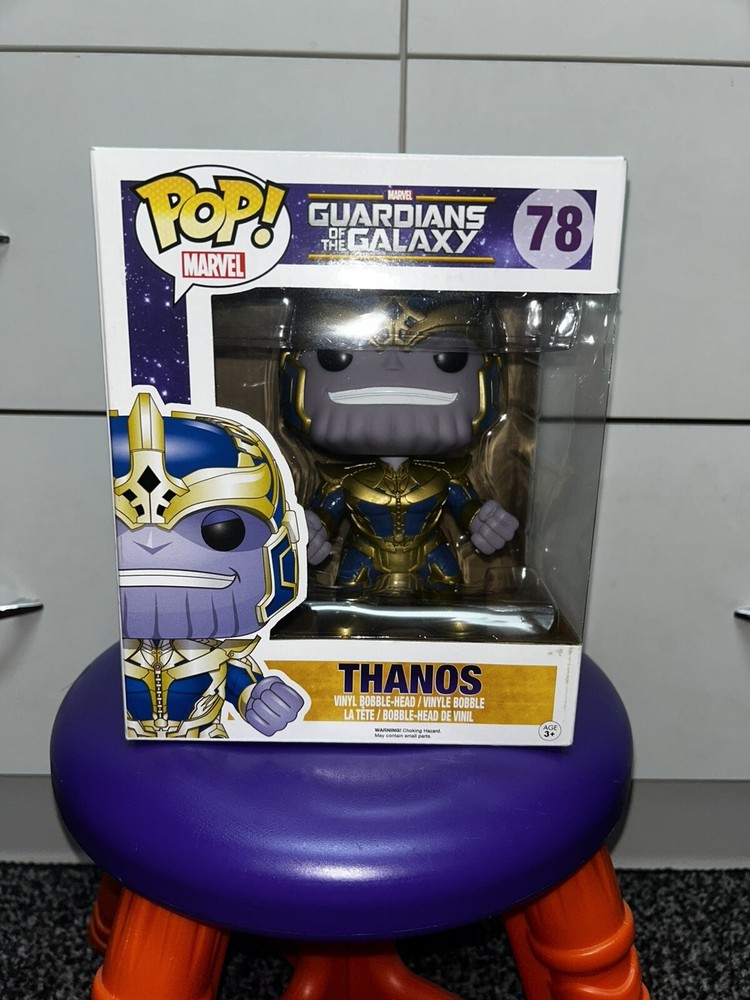 Funko POP! Guardians of the Galaxy Figure - THANOS #78 (6 inch”) Vinyl Figure