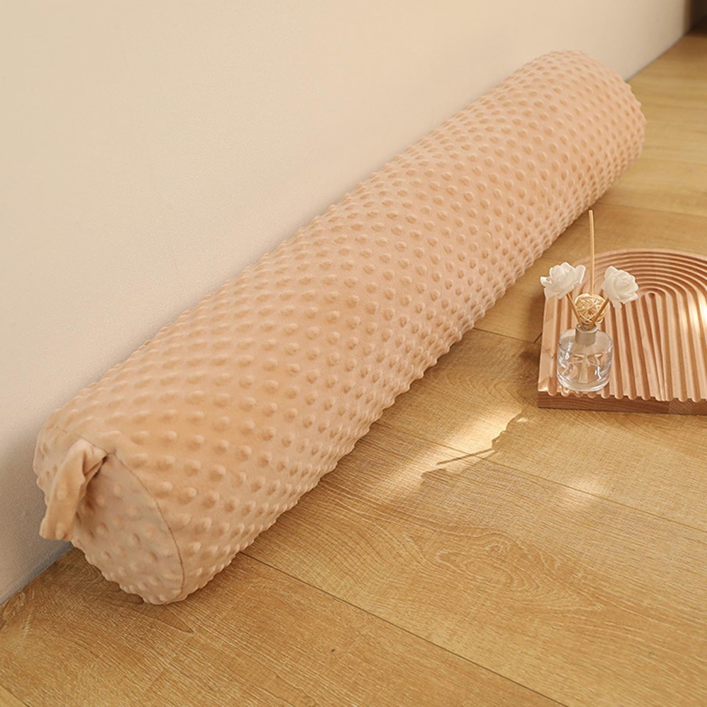 Round Roll Bolster Pillow for Bed or Couch - Soft Cylinder Cushion Support