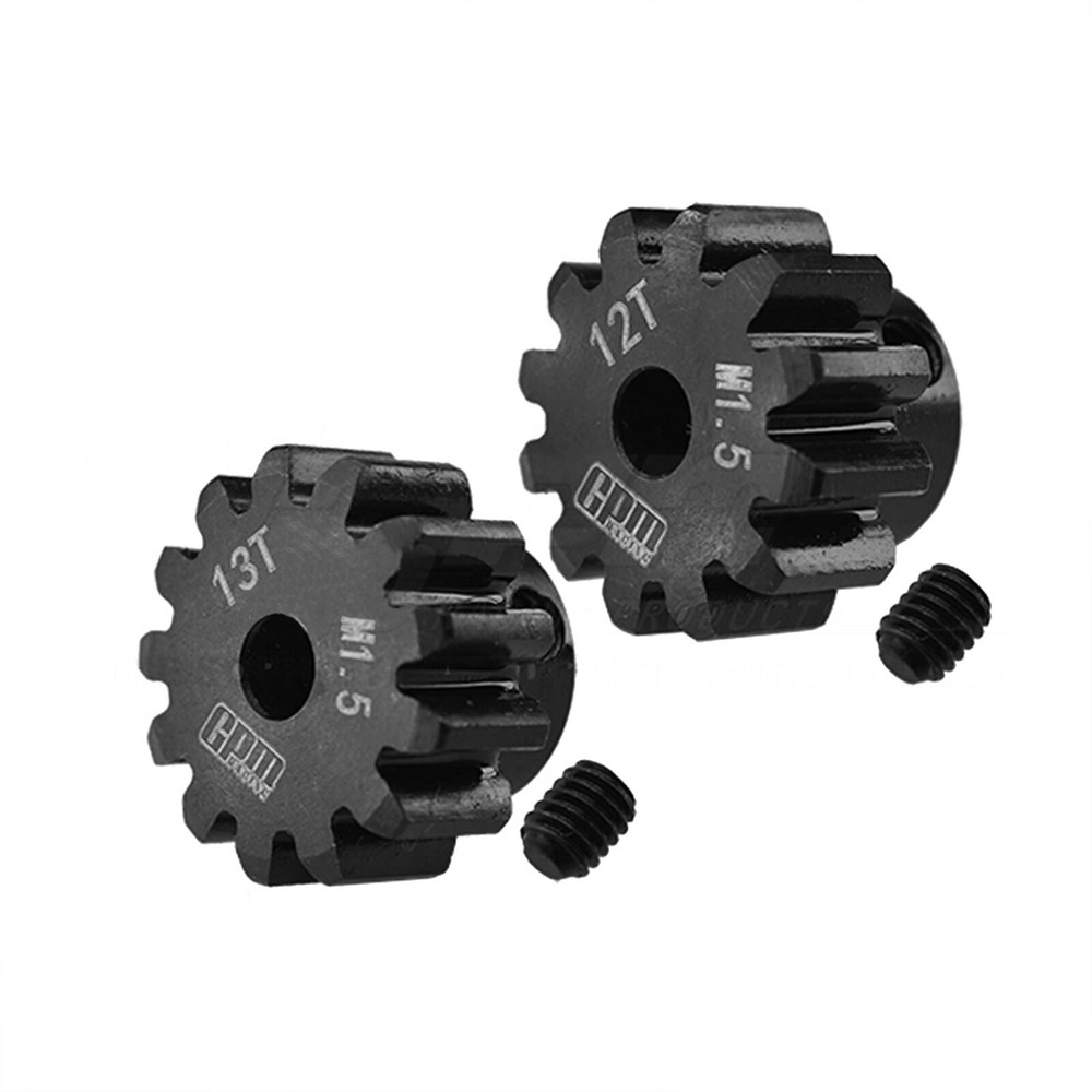 Medium Carbon Steel 1.5 Module 12T/13T Motor Gear for 1/5 X-MAXX 6S /8S RC Car