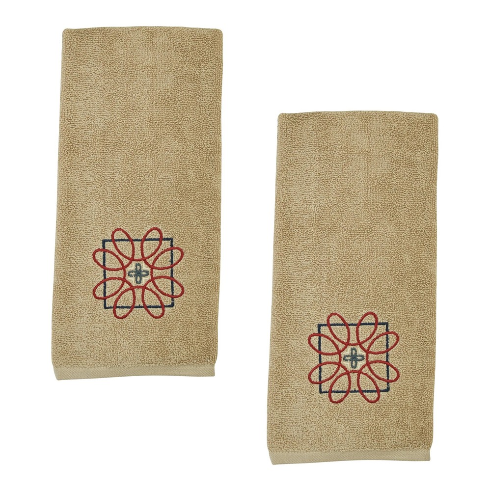 Gemstone Hand Towel Set of 2 by Park Designs - Soft & Absorbent
