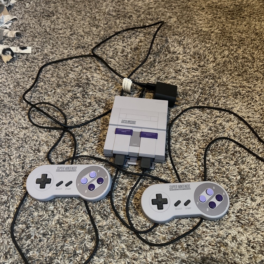 Authentic Super Nintendo SNES Classic Edition Mini OEM Console CLV-201 Tested