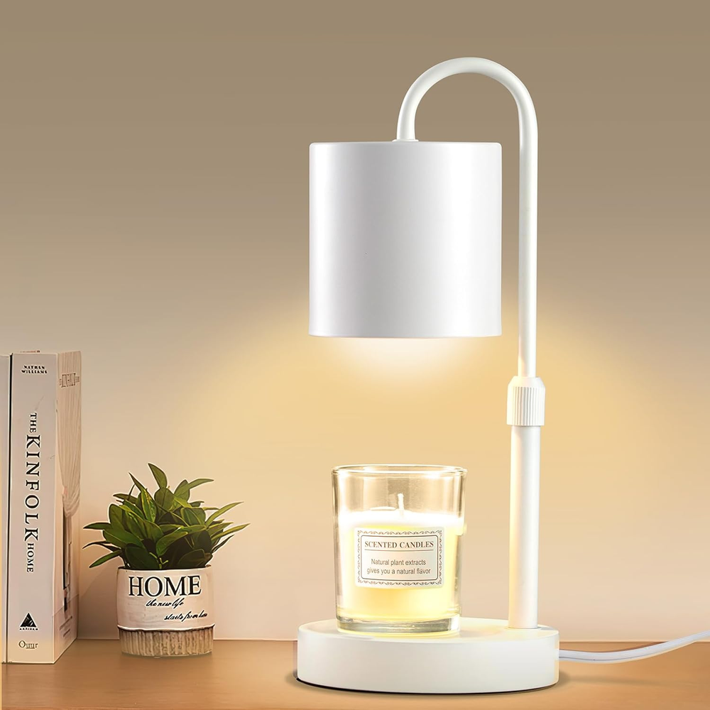 Candle Warmer Lamp with Timer and Dimmer, Electric Candle Lamp Warmer for Jar Ca