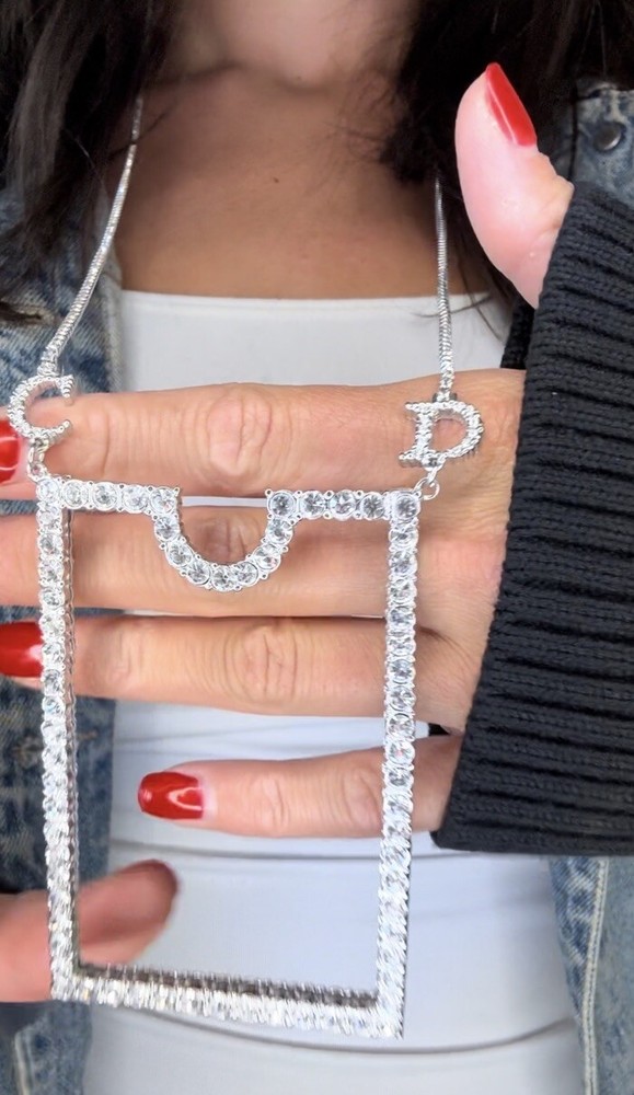 DIOR Leather Credit Card Holder with Logo for Men and Women-image