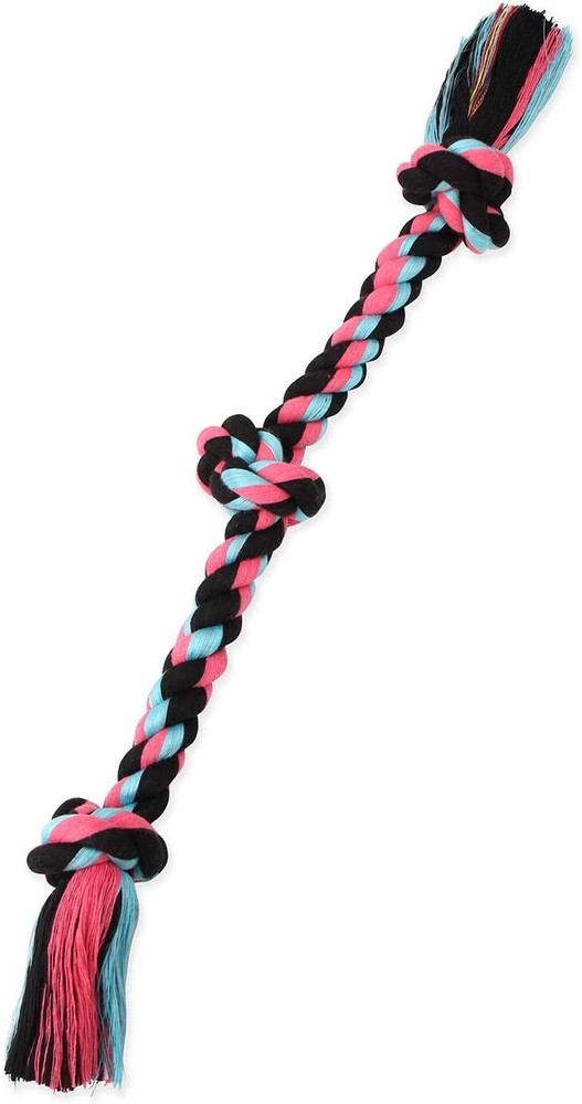 Mammoth Flossy Chews Rope Tug – Premium Cotton-Poly Toy Medium 20