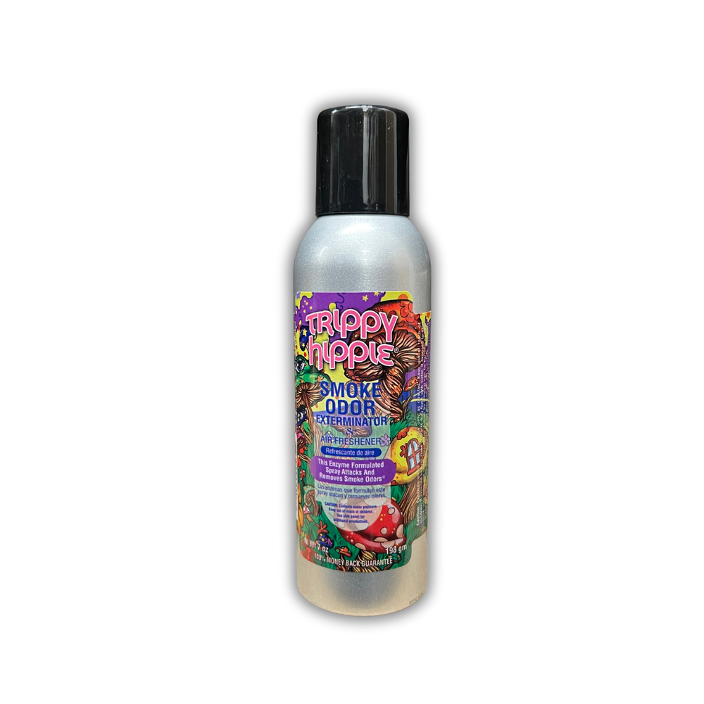 Trippy Hippie - Smoke Odor Exterminator Enzyme Air Freshener 7oz Spray - Buy Now-image