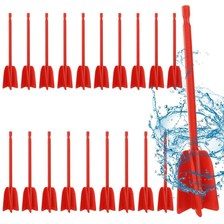 20 Pcs Reusable Paint Mixer for Drill, 6.5