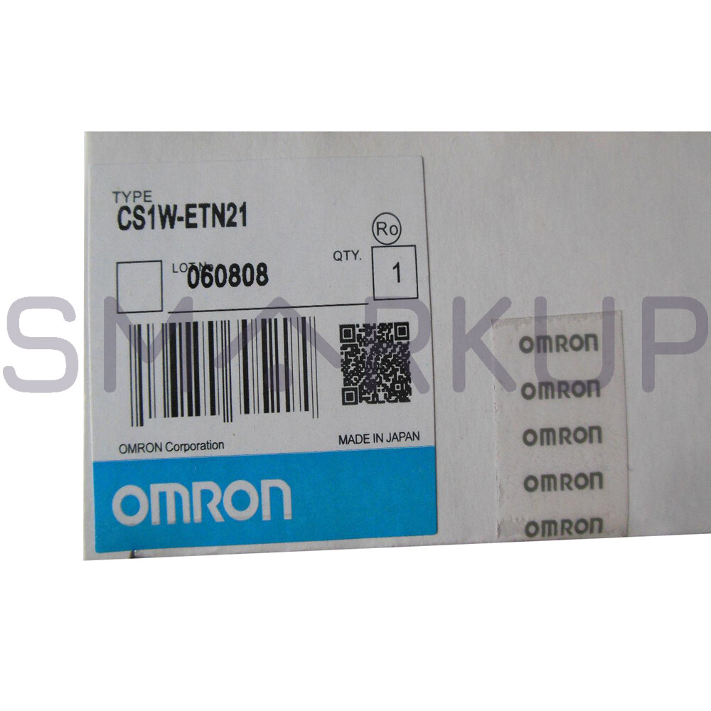 Brand New OMRON CS1W-ETN21 PLC Ethernet Unit Sealed in Box