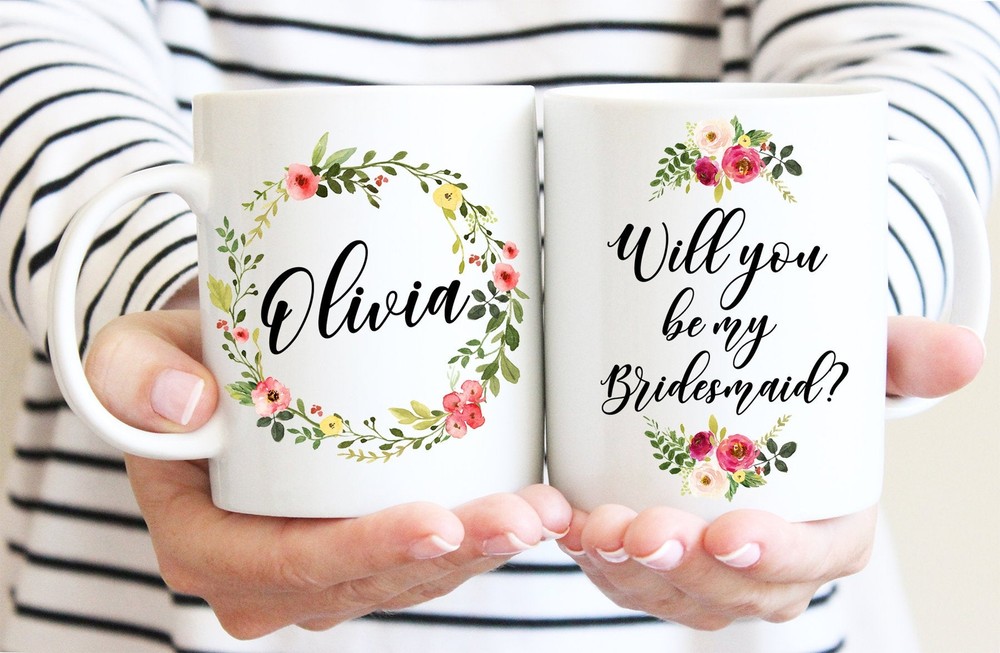 Personalized Bridesmaid Proposal Mug Bridesmaid Proposal Gift Bridesmaid
