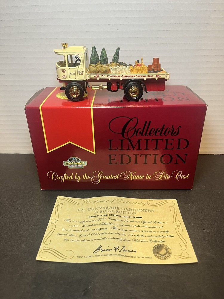 - MATCHBOX  COLLECTIBLES - F.C. CONYBEARE GARDENERS SPECIAL EDITION