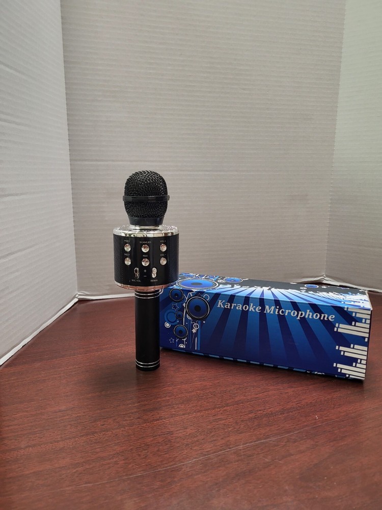 Wireless Bluetooth Karaoke Microphone Handheld Mic Speaker Home