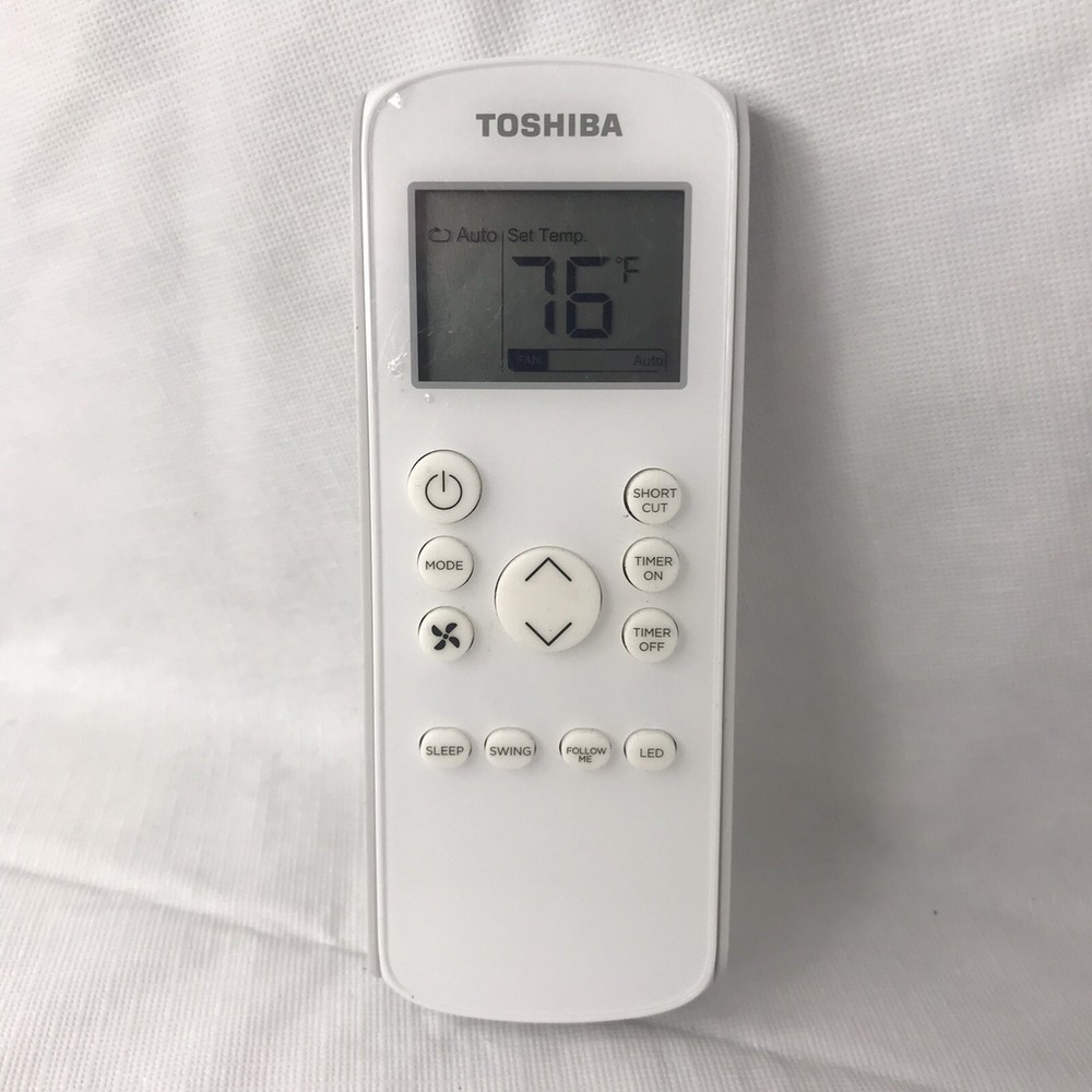 TOSHIBA RG57H4(B)/BGEFU1 AC Air Conditioner Remote Control